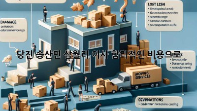 당진 송산면 삼월리 이사, 합리적인 비용으로 🏡✨